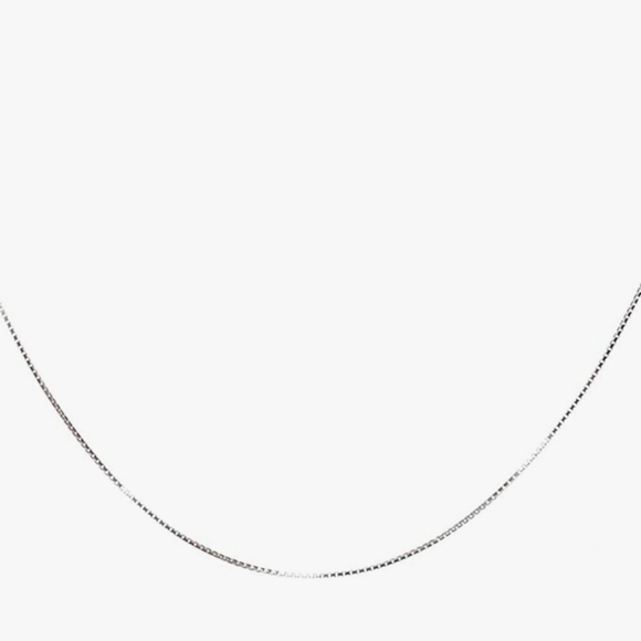 Jewelry 925 Sterling Silver Thin Necklace 3 Sizes 8mm Italian Necklace Thin Strong Poshmark